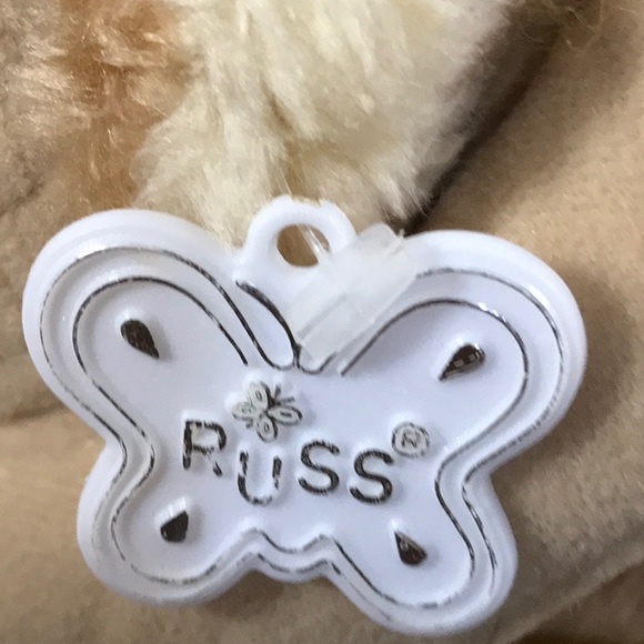 2 vintage Safari lion plush stuffed toys dressed Russ Carousel 1983 - Picture 7 of 9